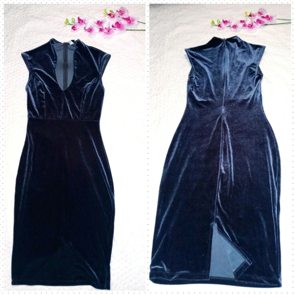 Windsor Dresses & Skirts - WINDSOR WOMEN'S SLEEVELESS VELVET DRESS SIZE LARGE